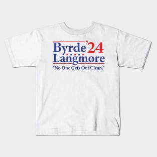 Byrde Langmore 2024 Election Kids T-Shirt